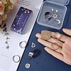 SUNNYCLUE DIY Charm Finger Ring Making Kit DIY-SC0023-61-3