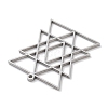 Anti-Tarnish 304 Stainless Steel Pendants STAS-U030-05P-2