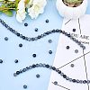 Olycraft Natural Snowflake Obsidian Beads Strands G-OC0001-49-5