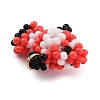 Seed Beads Beaded Charms PALLOY-MZ00382-02-4