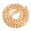 Electroplate Glass Beads Strands LS-EGLA-A034-T4mm-A30-3