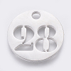 Non-Tarnish 304 Stainless Steel Pendants LS-STAS-F233-28-P-1