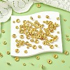 150Pcs 3 Styles Iron Rhinestone Spacer Beads RB-YW0001-13G-4