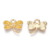 Light Gold Plated Alloy Pendants ENAM-T009-69C-RS-1