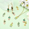 Alloy Enamel Pendants FIND-CJZ0002-001KCG-6