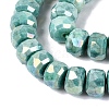 Anti-Tarnish Electroplate Glass Beads Strands GLAA-T025-10mm-11S-4