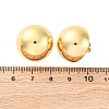 Half Round 304 Stainless Steel Stud Earrings EJEW-A125-80F-G-5