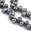 Dyed Natural Cultured Freshwater Pearl Beads Strands PEAR-A006-28A-4