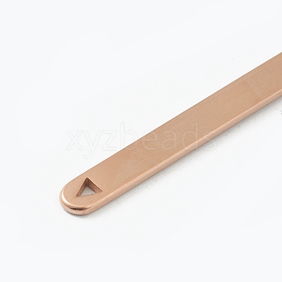 Stainless Steel Bangle Blanks DIY-H134-03RG-1