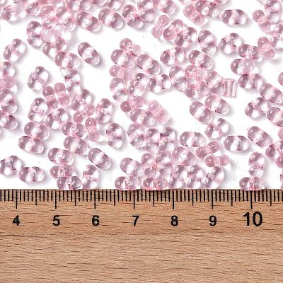 Transparent Acrylic Beads X-TACR-G049-01A-1