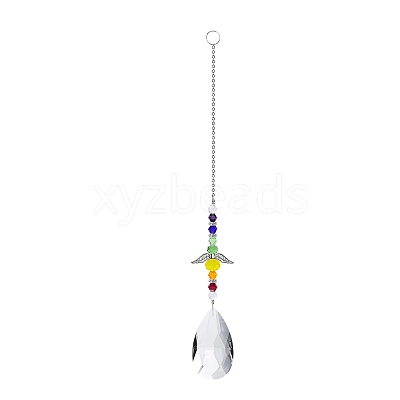 Crystal Glass Sun Catcher Pendant PW-WG76066-02-1