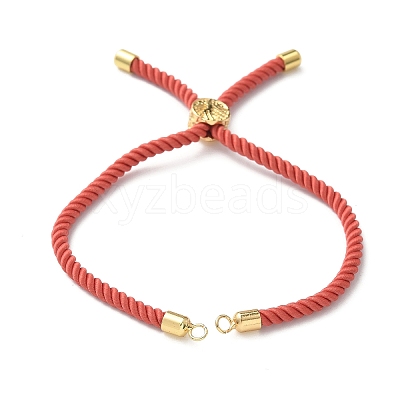 Cotton Cord Bracelet Making KK-F758-03-05-G-1