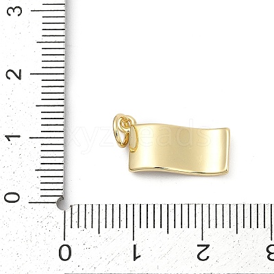 Brass Enamel Pendants KK-U062-56G-1