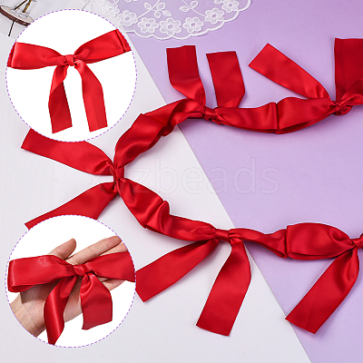 2 Styles Cloth Bowknot Banners AJEW-SP0002-70A-1
