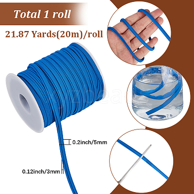 1 Roll Soft Nylon Braided Cord NWIR-SP0001-04H-1
