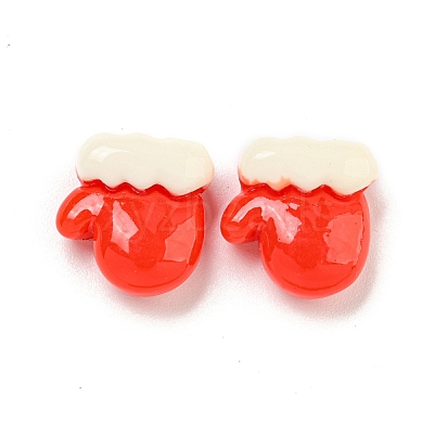 Christmas Theme Opaque Resin Decoden Cabochons CRES-B022-01C-1