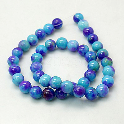 Jade Beads Strands G-D264-10mm-XH16-1