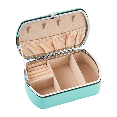 PU Leather Jewelry Storage Box LBOX-TAC0001-01A-1