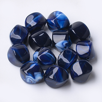 Acrylic Beads OACR-T007-08I-1
