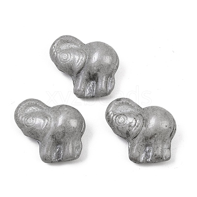 Czech Pressed Glass Beads GLAA-I061-14-1