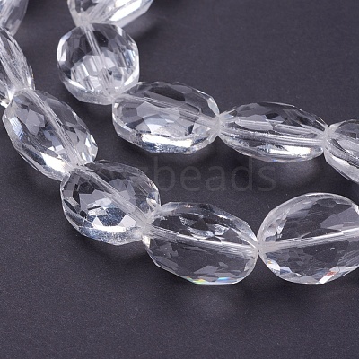 Glass Bead Strands GLAA-R196-16x12mm-01-1