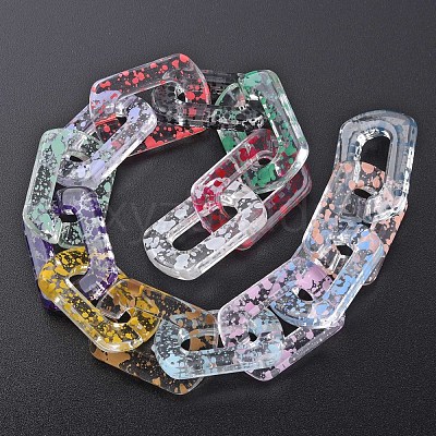 Transparent Acrylic Linking Rings OACR-N009-017A-1