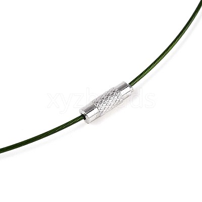 201 Stainless Steel Wire Necklace Cord SW001-2-1