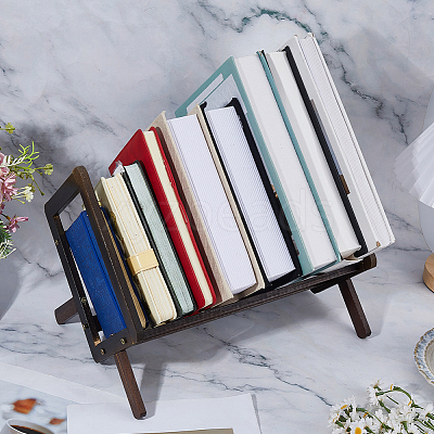 Wood Desktop Bookshelf ODIS-WH0030-313A-02-1