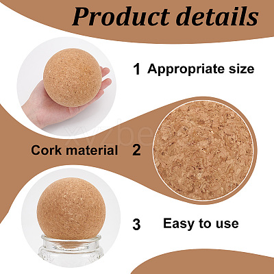 Cork Massage Ball FIND-WH0139-334-1