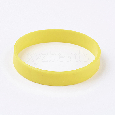 Silicone Wristbands Bracelets BJEW-J176-180-19-1
