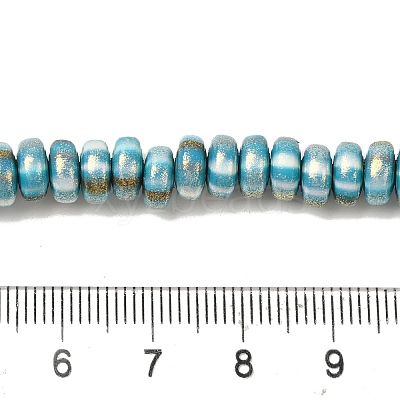 Handmade Polymer Clay Beads Strands CLAY-H006-03K-1