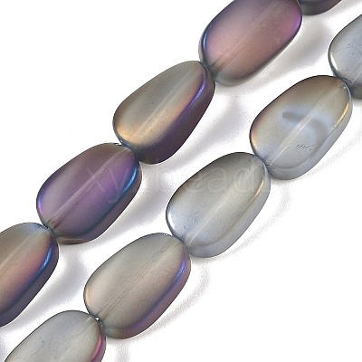 Electroplate Glass Beads Strands EGLA-C009-01B-FR05-1