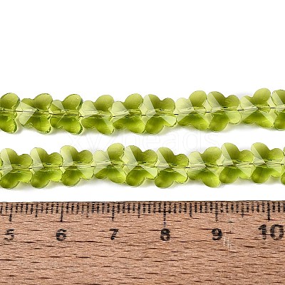 Transparent Glass Beads Strands GLAA-Q118-01A-B06-1