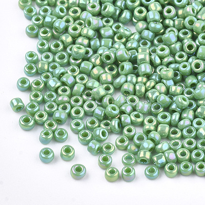 Opaque 6/0 Glass Seed Beads SEED-S023-01A-07-1