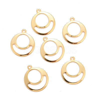 201 Stainless Steel Pendants STAS-K217-48G-1