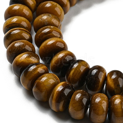 Natural Tiger Eye Beads Strands G-K343-B02-02-1