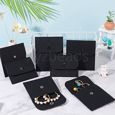 12Pcs 4 Style Felt Jewelry Storage Bags ABAG-PH0001-35-1