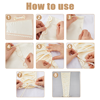 Bridal Dress Zipper Replacement AJEW-WH0609-837D-01-1