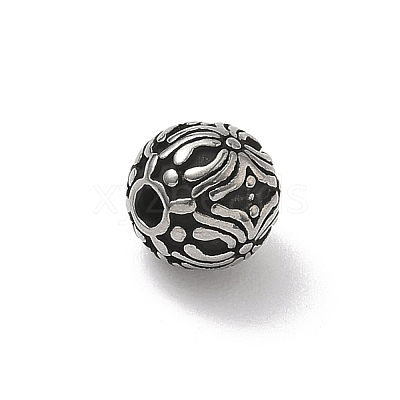 304 Stainless Steel Beads STAS-H238-08C-AS-1