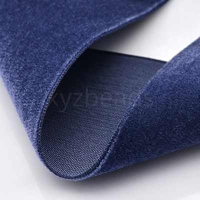Polyester Velvet Ribbon for Gift Packing and Festival Decoration SRIB-M001-4mm-370-1