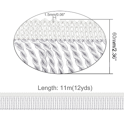Polyester Curtain Tiebacks AJEW-WH0002-27B-1