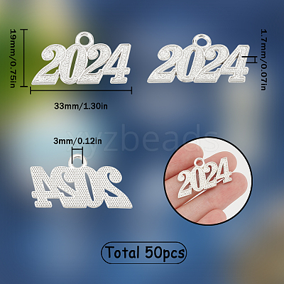50Pcs Alloy Charms FIND-SC0007-04P-1