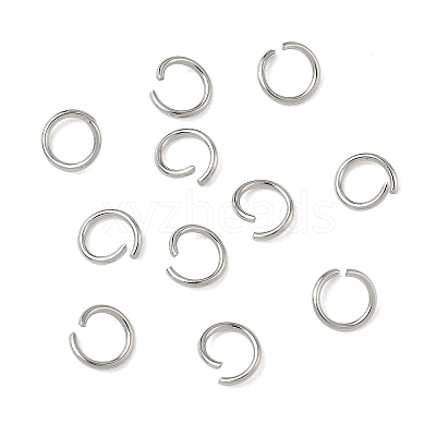 304 Stainless Steel Open Jump Rings STAS-Z150-01C-P-1