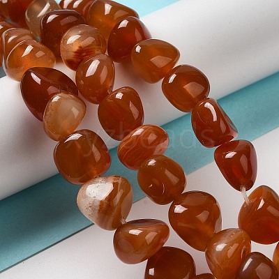 Natural Agate Beads Strands G-H295-B01-1