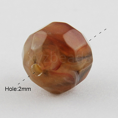 Acrylic Beads SACR-S001-11mm-10-1