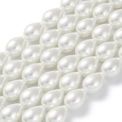 Glass Pearl teardrop X-HY-O001-A-02-1