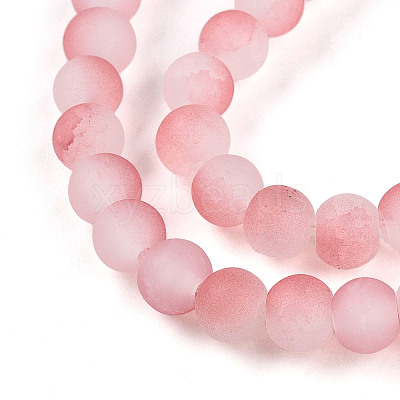 Crackle Glass Beads X1-GLAA-N009-6mm-03-1