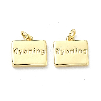 Brass Pendants KK-D229-22A-G-1