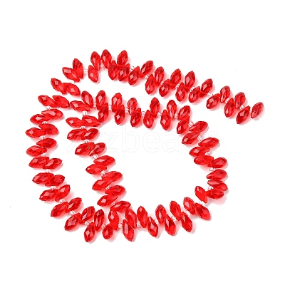 Crystal Glass Beads Strands GLAA-D033-35-1