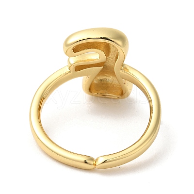 Brass Open Cuff Rings RJEW-U008-06F-G-1